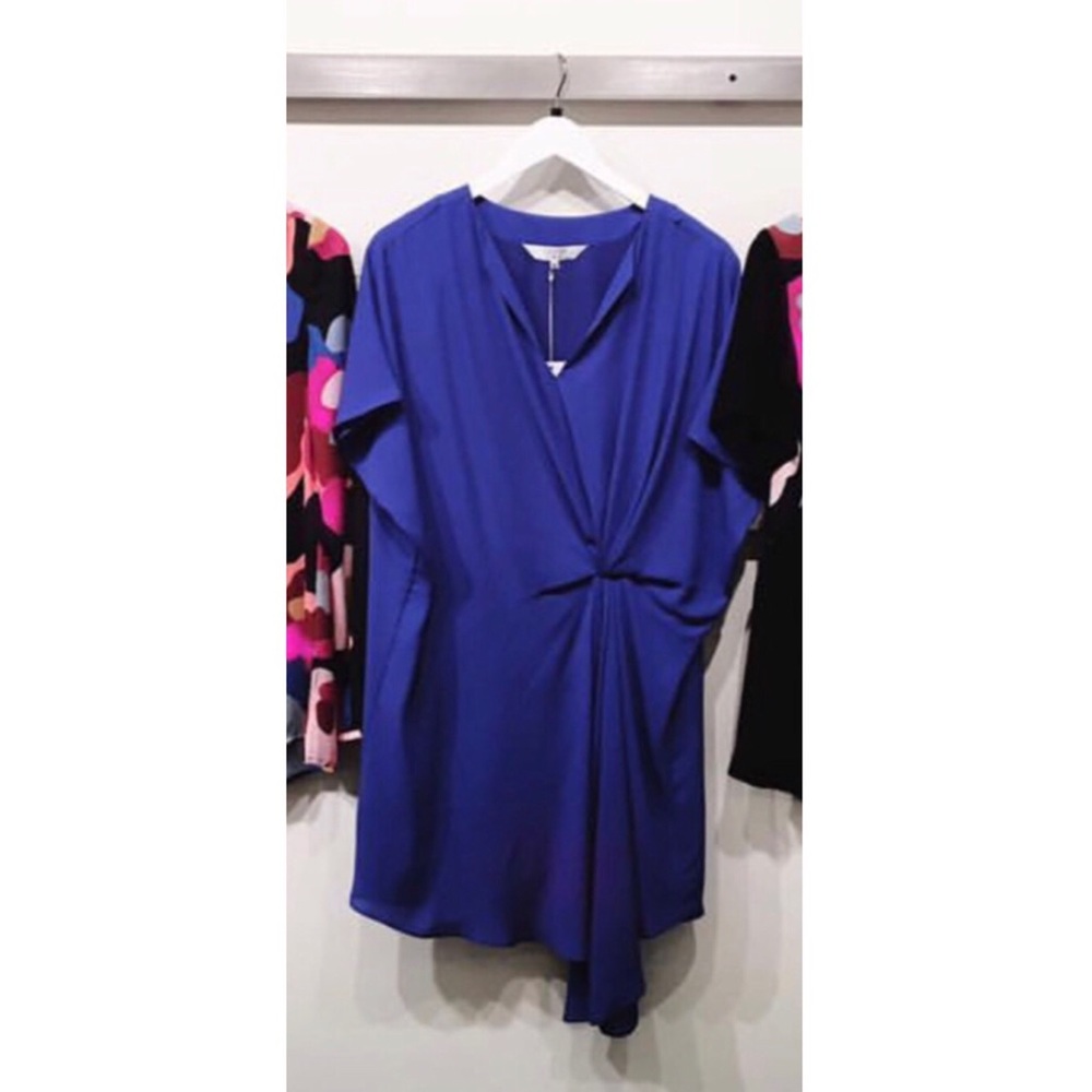 CROSBY by Mollie Burch Twist Front Mini Dress NWT